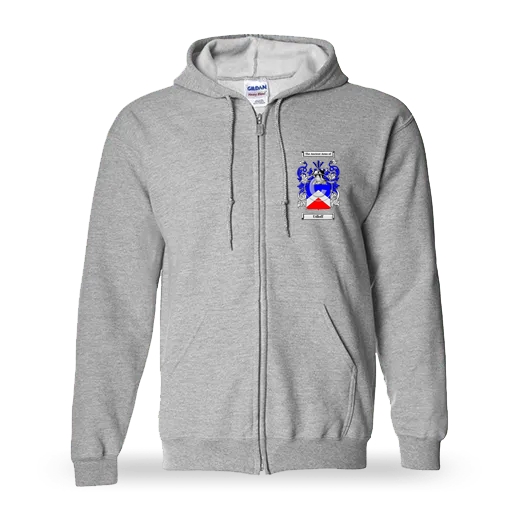 Udloff Unisex Coat of Arms Zip Sweatshirt