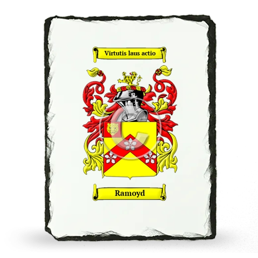 Ramoyd Coat of Arms Slate