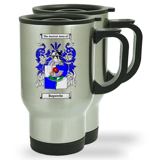 Ruprecht Pair of Steel Travel Mugs