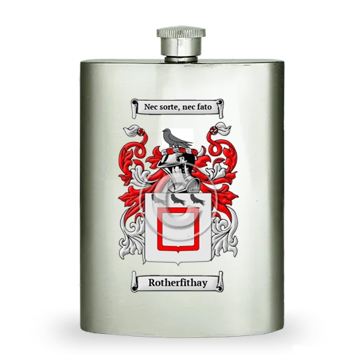 Rotherfithay Stainless Steel Hip Flask