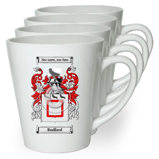 Rudfard Set of 4 Latte Mugs