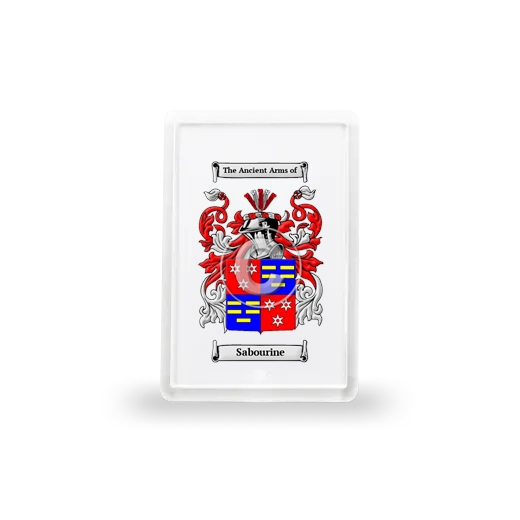 Sabourine Coat of Arms Magnet