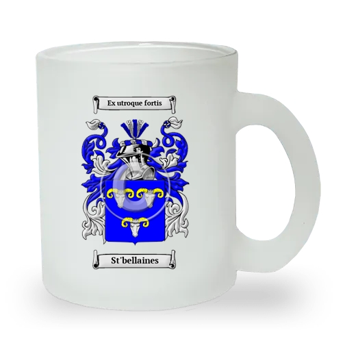 St'bellaines Frosted Glass Mug