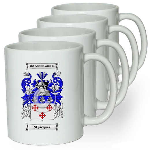 St'jacques Coffee mugs (set of four)