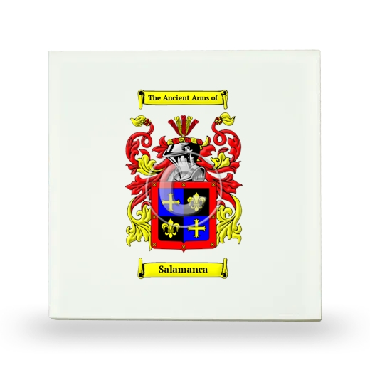 Salamanca Small Ceramic Tile with Coat of Arms