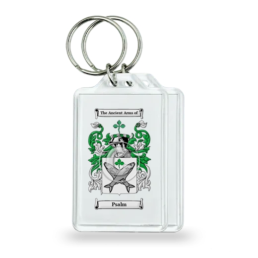Psalm Pair of Keychains