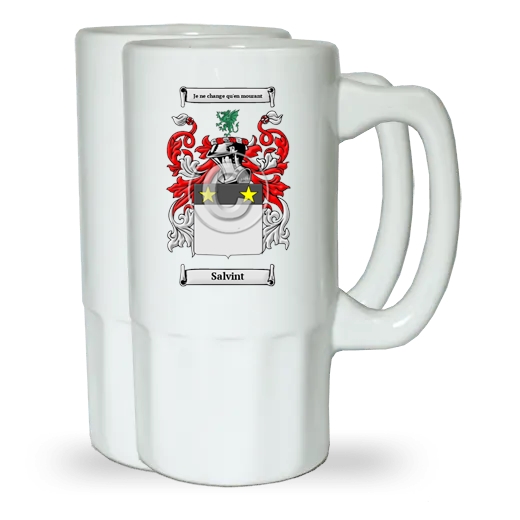 Salvint Pair of Beer Steins