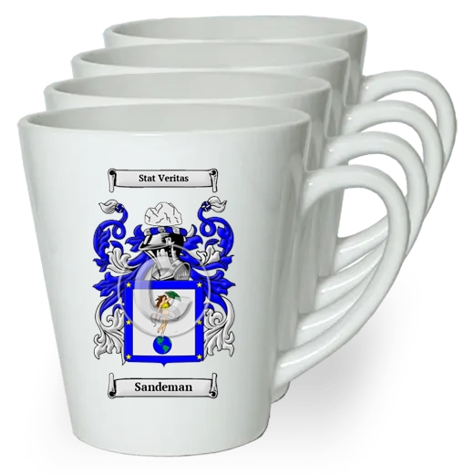 Sandeman Set of 4 Latte Mugs