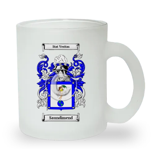 Saundimend Frosted Glass Mug