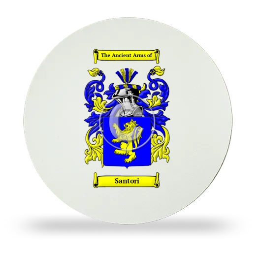 Santori Round Mouse Pad