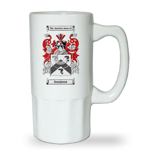 Searjeent Ceramic Beer Stein