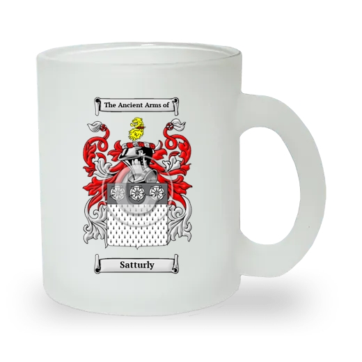 Satturly Frosted Glass Mug