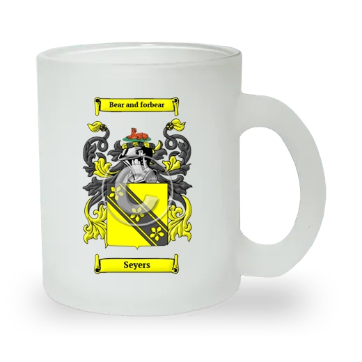 Seyers Frosted Glass Mug