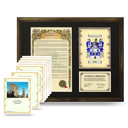 Sailor Framed History And Complete History- Brown