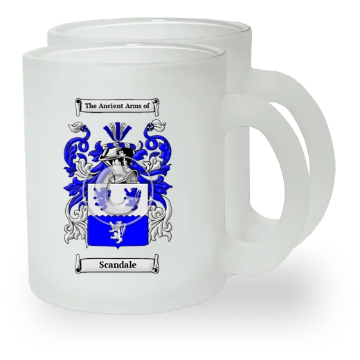 Scandale Pair of Frosted Glass Mugs