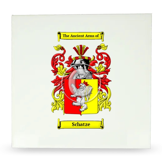 Schatze Large Ceramic Tile with Coat of Arms