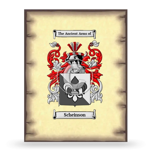 Scheinson Coat of Arms Print