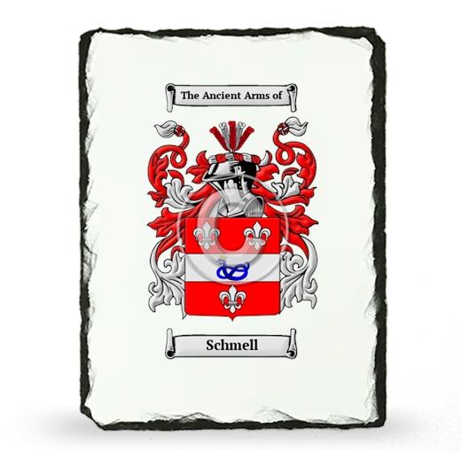 Schmell Coat of Arms Slate