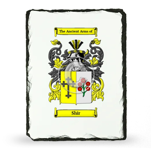 Shir Coat of Arms Slate