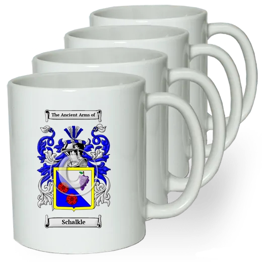 Schalkle Coffee mugs (set of four)