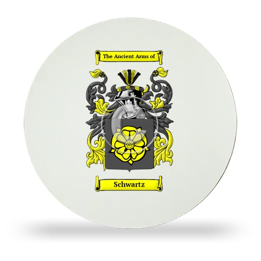 Schwartz Round Mouse Pad