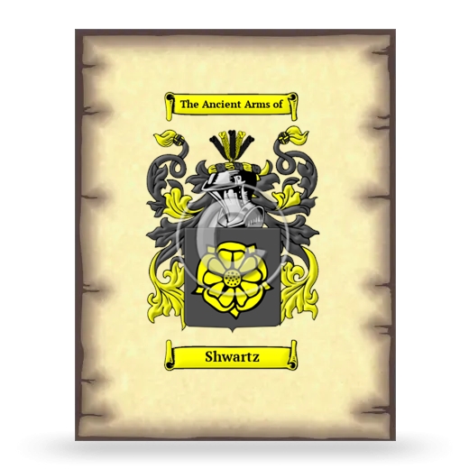 Shwartz Coat of Arms Print