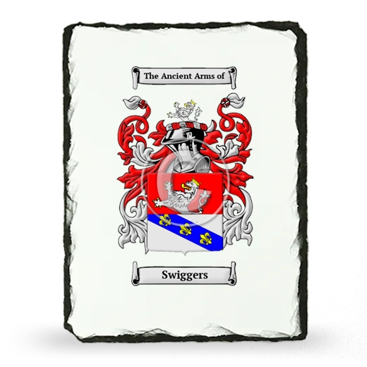 Swiggers Coat of Arms Slate