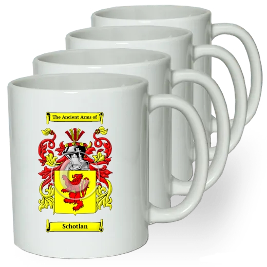 Schotlan Coffee mugs (set of four)