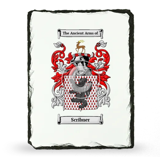 Scribner Coat of Arms Slate