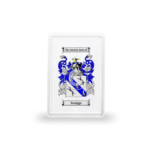 Scruggs Coat of Arms Magnet