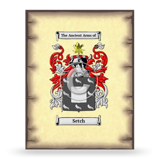 Setch Coat of Arms Print