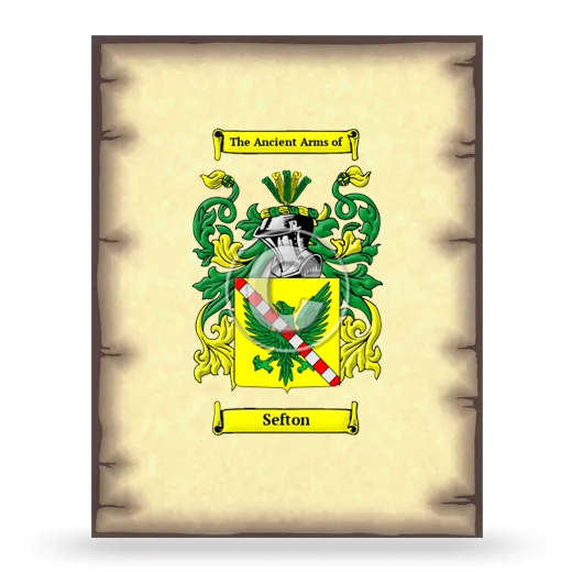 Sefton Coat of Arms Print