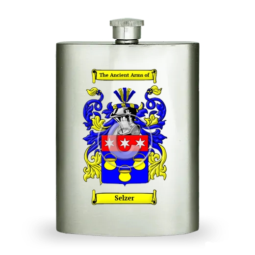 Selzer Stainless Steel Hip Flask