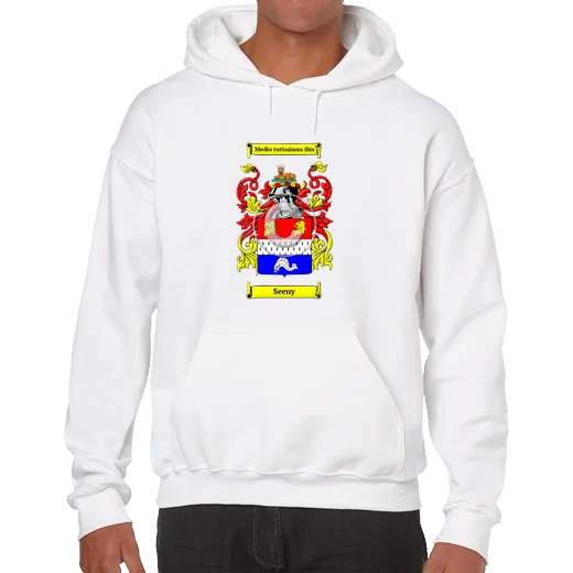 Seeny Unisex Coat of Arms Hooded Sweatshirt