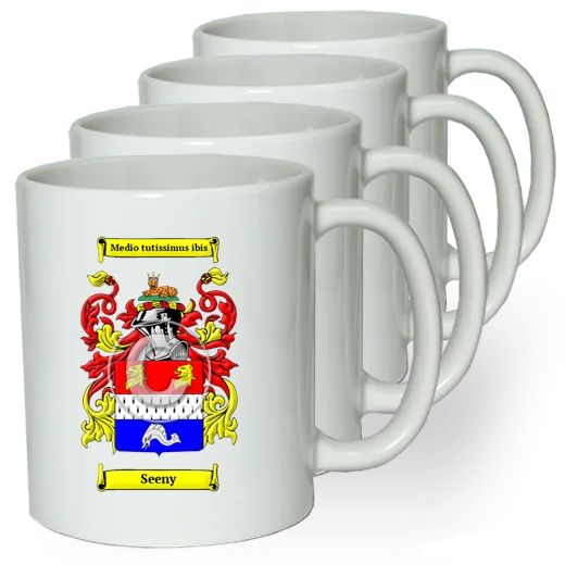Seeny Coffee mugs (set of four)