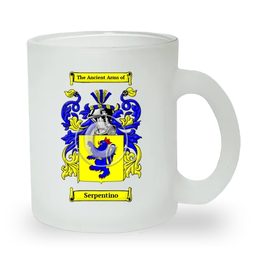 Serpentino Frosted Glass Mug