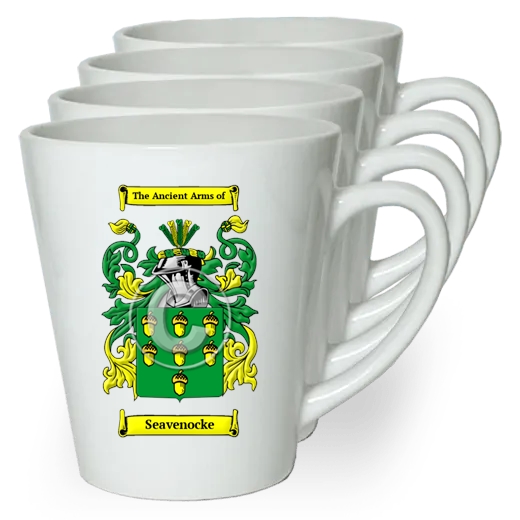 Seavenocke Set of 4 Latte Mugs