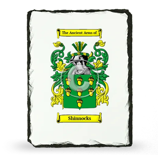 Shinnocks Coat of Arms Slate