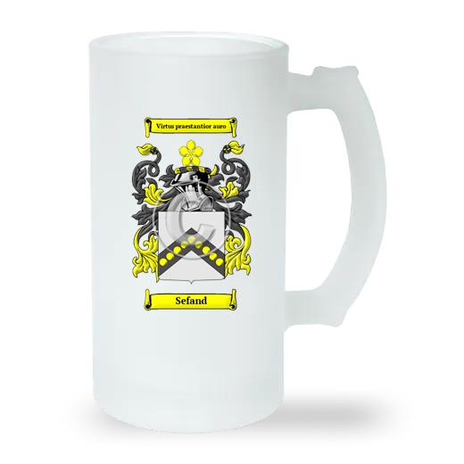 Sefand Frosted Beer Stein