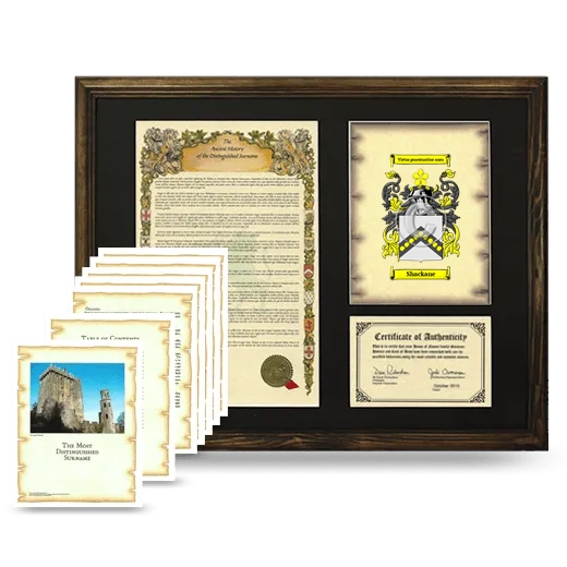 Shackane Framed History And Complete History- Brown