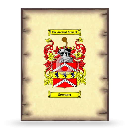 Seweart Coat of Arms Print