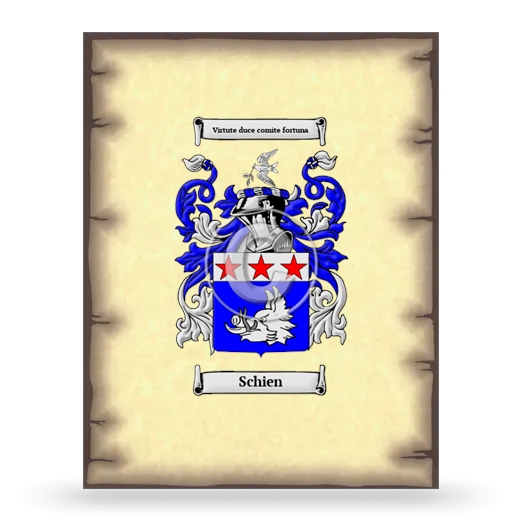 Schien Coat of Arms Print