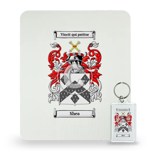 Shea Mouse Pad and Keychain Combo Package