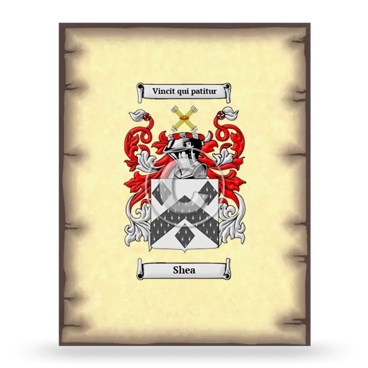 Shea Coat of Arms Print