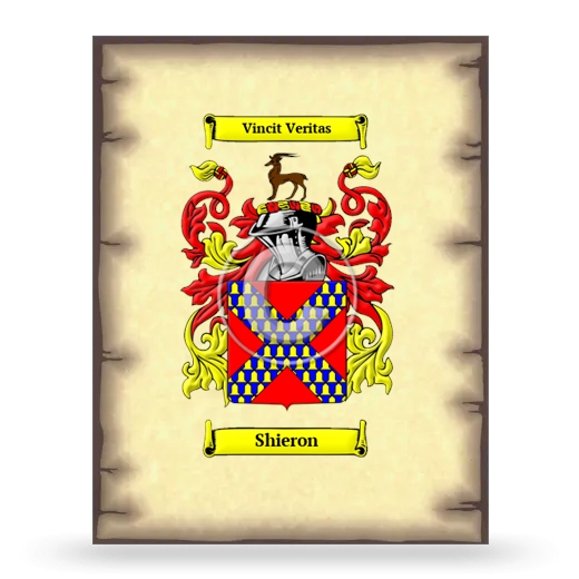 Shieron Coat of Arms Print