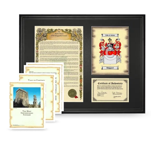 Shippert Framed History And Complete History- Black