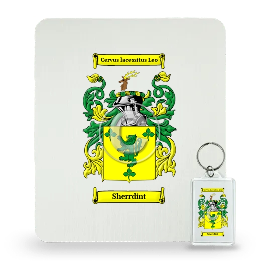 Sherrdint Mouse Pad and Keychain Combo Package