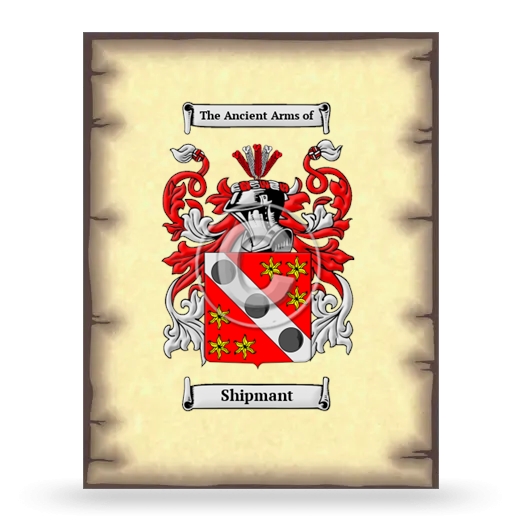 Shipmant Coat of Arms Print