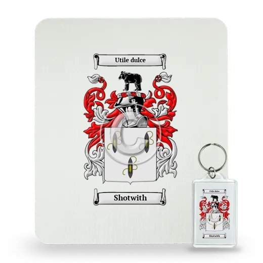 Shotwith Mouse Pad and Keychain Combo Package