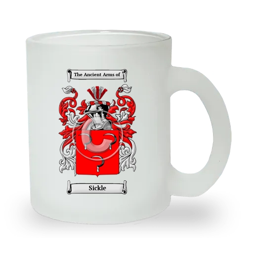 Sickle Frosted Glass Mug